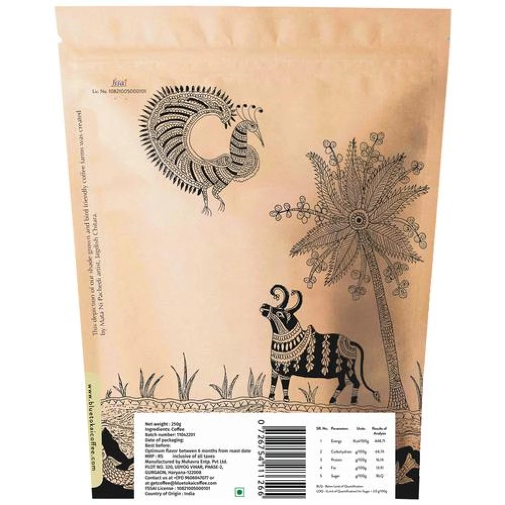 Blue Tokai Silver Oak Medium Roast French Press Arabica Ground Coffee, 250 g-2.webp